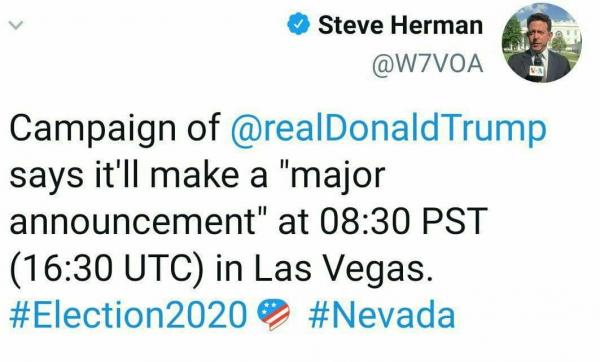 انتخابات ریاست جمهوری آمریکا 2020,اخبار سیاسی,خبرهای سیاسی,اخبار بین الملل