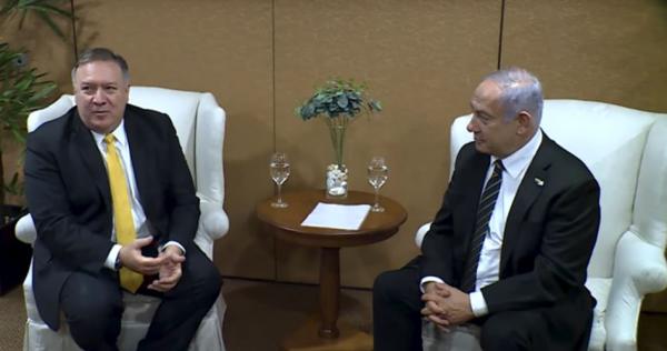 پمپئو و نتانیاهو,اخبار سیاسی,خبرهای سیاسی,خاورمیانه