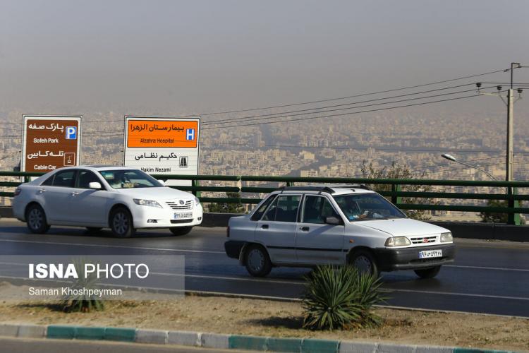 تصاویر هوای آلوده اصفهان,عکس های آلودگی هوا در اصفهان,تصاویر هوای آلوده ی اصفهان