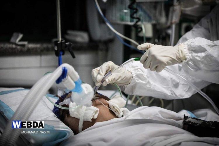تصاویر وضعیت بیماران کرونایی و کادر درمان بیمارستان‌ها,عکس های بیمارستان ها در دوران کرونا,تصاویری از بیماران کرونایی ایران