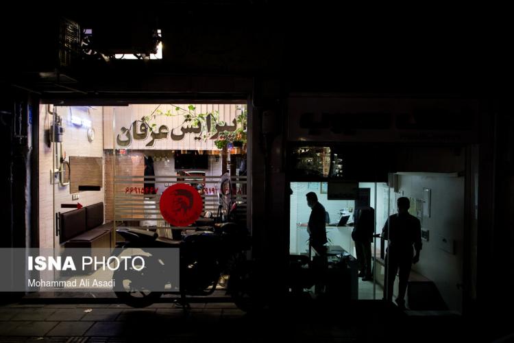 تصاویر تهران پس از اعمال محدودیت های جدید کرونایی,تصاویر تهران در شرایط کرونایی,عکس های تهران بعد از ساعت 18 در آبان 99