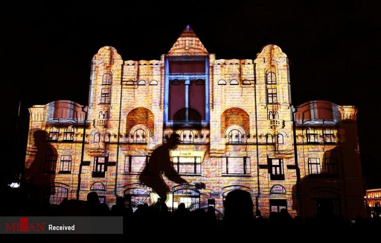 عکس های فستیوال نور در مسکو روسیه,تصاویری از جشنواره فستیوال نور در مسکو روسیه,هکس های جشنواره نور در روسیه