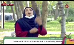 فیلم/ کنایه مجری صداوسیما به جهانگیری: تقصیر ماست که همه چیز گران شده چون دعا نمی‌کنیم!