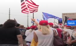 فیلم / تجمع‌های اعتراضی هواداران ترامپ در آریزونا
