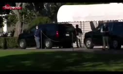 فیلم/ اولین تصاویر ترامپ بعد خروج از کاخ سفید