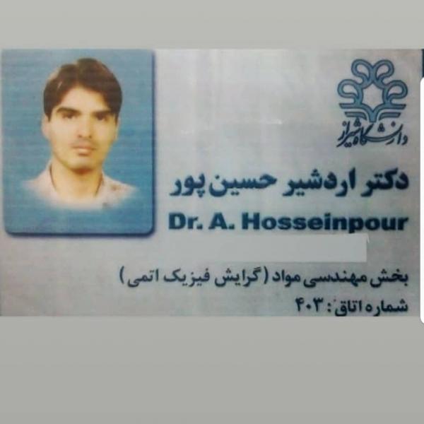 دکتر اردشیر حسین پور