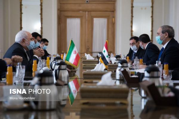 وزیر خارجه سوریه در ایران