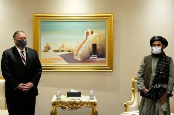 پامپئو و ملا عبدالغنی پامپئو و ملا عبدالغنی,اخبار افغانستان,خبرهای افغانستان,تازه ترین اخبار افغانستان
