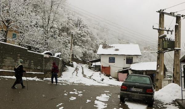 وضعیت آب و هوای کشور در آذر 99,بارش برف و باران در برخی استان‌ها