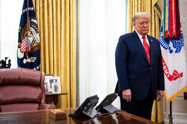 دونالد ترامپ رئیس‌جمهور آمریکا