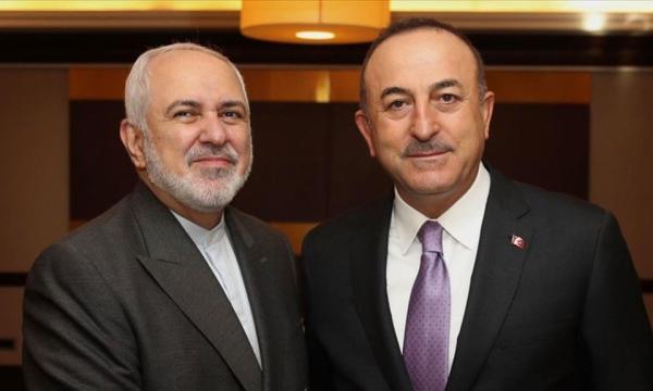 تماس تلفنی وزیر خارجه ترکیه با ظریف,چاوش اوغلو و ظریف