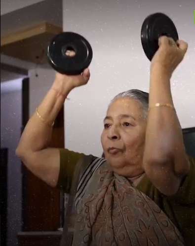 وزنه برداری مادربزرگ هندی,هند