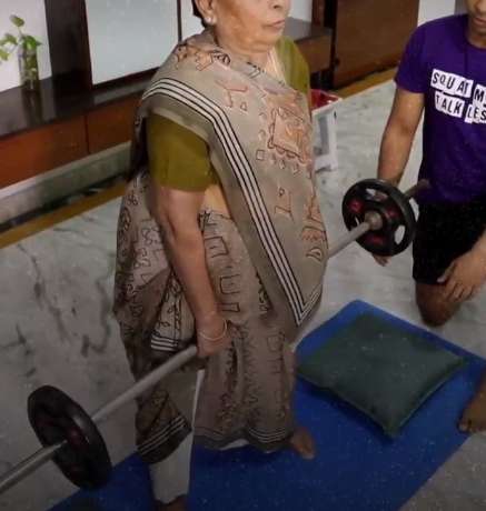 وزنه برداری مادربزرگ هندی,هند