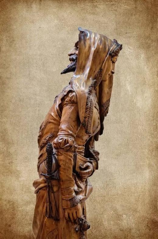 زیباترین مجسمه‌های چوبی جهان در هند,هند
