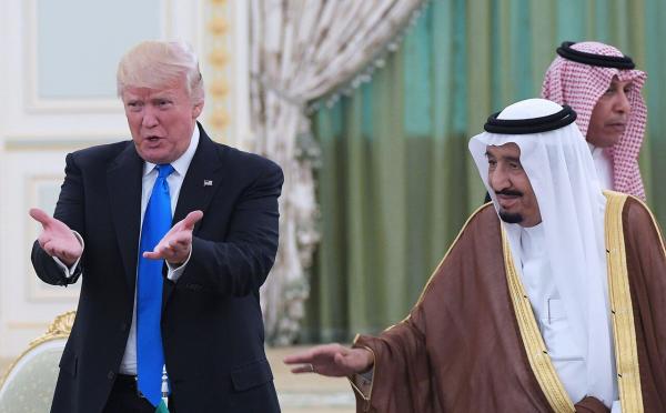 ترامپ و پادشاه عربستان,گفتگوی بن سلمان و ترامپ