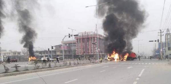 حمله به خودروی نماینده پارلمان افغانستان,انفجار در کابل