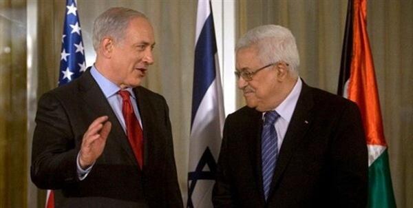 بنیامین نتانیاهو و محمود عباس
