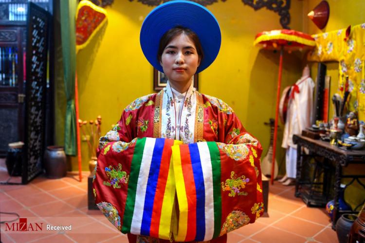 تصاویر لباس‌های سنتی ویتنام,عکس های لباس سنتی در ویتنام,تصاویری از لباس های ویتنامی