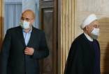 حسن روحانی و محمدباقر قالیباف,رئیس مجلس و رئیس جمهور
