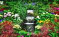 زیباترین باغ دنیا با گل های طبیعی در کانادا