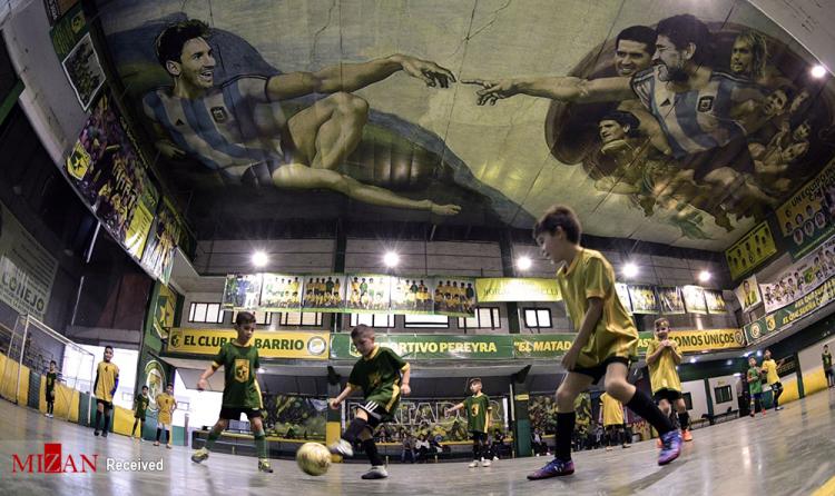 تصاویر گرافیتی از فوتبالیست ها,تصاویر نقاشی دیواری از بازیکنان فوتبال,عکس های گرافیتی از فوتبال