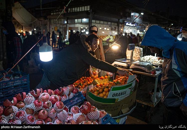 تصاویر خرید شب یلدا,عکس های خرید شب یلدا در تهران,تصاویری از خرید شب یلدا در شهر تهران