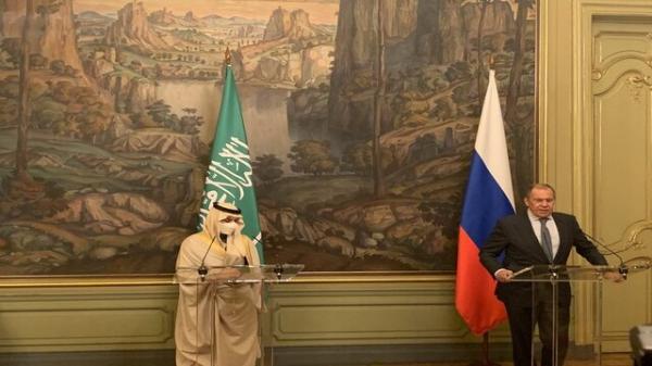 کنفرانس مطبوعاتی لاوروف و وزیر خارجه عربستان,وزیر خارجه روسیه