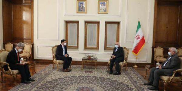 دیدار ظریف و دیپلمات کره,گفتگوی وزیر خارجه ایران و دیپلمات کره جنوبی