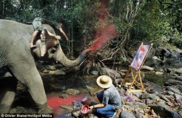 فیل,نقاشی فیل ها