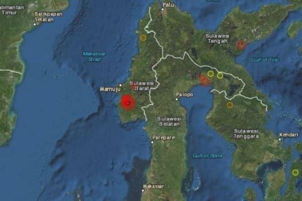 اندونزی,زلزله در اندونزی
