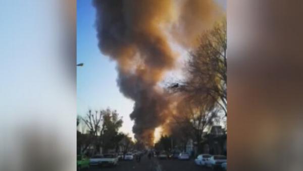 آتش ‌سوزی گسترده در خیابان شوش تهران,حوادث تهران