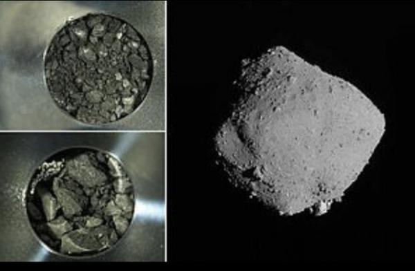 سیارک ریوگو,تصاویر جدید از نمونه های سیارک ریوگو