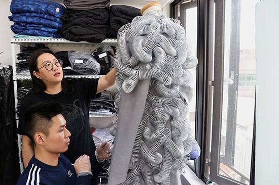 لباس ها‌ی دوخته شده از مواد بازیافتی,نمایش مد لباس‌های دوخته شده از مواد بازیافتی در تایوان