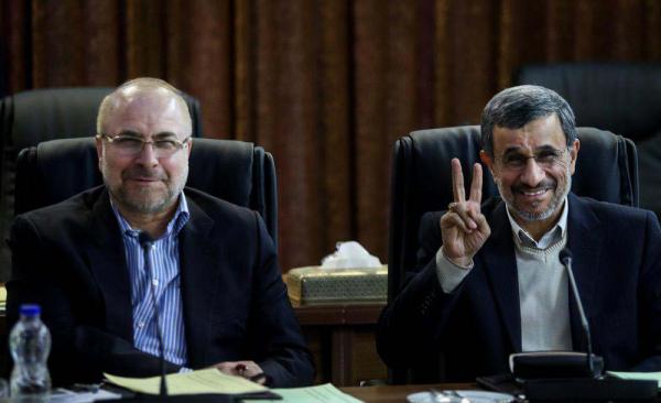 احمدی نژاد,قالیباف