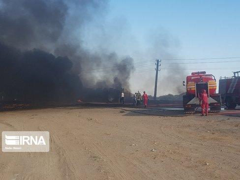 واژگونی تانکر سوخت واژگونی تانکر سوخت,جاده بندرعباس – میناب