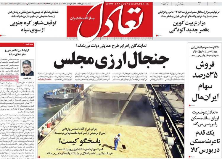 عناوین روزنامه های اقتصادی سهشنبه 16 دی 1399 عناوین روزنامه های اقتصادی سهشنبه 16 دی 1399,روزنامه,روزنامه های امروز,روزنامه های اقتصادی