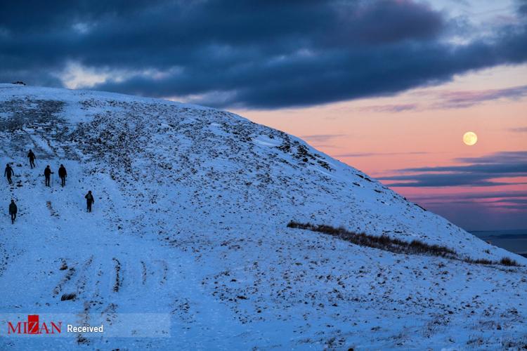 تصاویر تپه‌های پوشیده از برف اسکاتلند,عکس تپه های برفی در اسکاتلند,تصاویری از تپه های پوشیده از برف در کشور اسکاتلند
