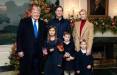 تصاویر کریسمس خانواده ترامپ,عکس های کریسمسی خانواده ترامپ,تصاویر کریسمس ایوانکا ترامپ و پدرش