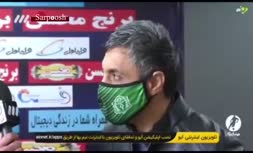 فیلم/ سوتی عجیب خبرنگار هنگام مصاحبه با خطیبی در پخش زنده