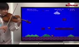 فیلم/ اجرای زنده ی آهنگ سوپر ماریو