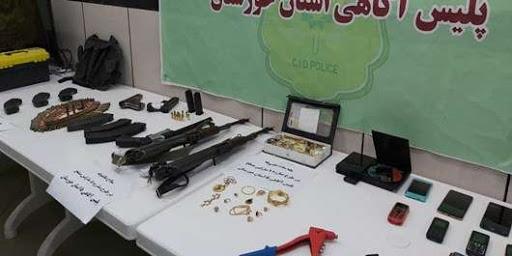 طرح مقابله با سرقت مسلحانه در خوزستان,بازداشت سارقان در خوزستان