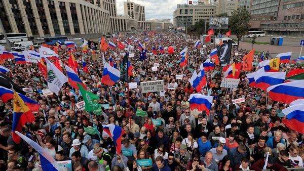 هواداران آلکسی ناوالنی,تظاهرات در روسیه