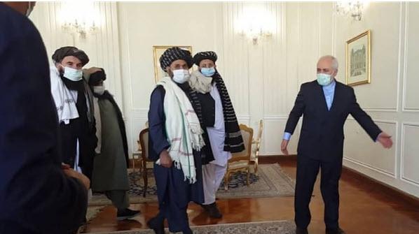 تصاویر دیدار هیات طالبان با ظریف,ظریف و طالبان