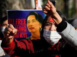 اعتراضات در میانمار,میانمار