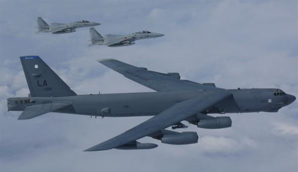 پرواز دوباره بمب‌افکن‌های آمریکا بر فراز خلیج فارس,بازگشت بمب افکن های آمریکایی به خاورمیانه