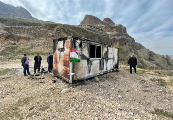 آتش سوزی کانکس معلمان سردشت در دزفول,آتش گرفتن کانکس معلمان در دزفول