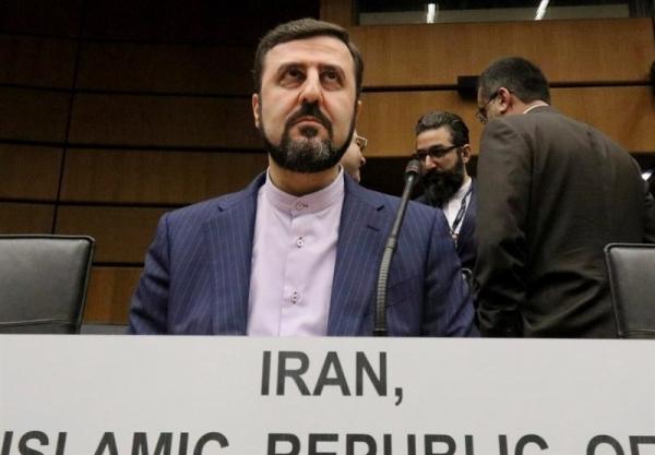 کاظم غریب آبادی,نامه ایران به آژانس درباره قانون هسته ای مجلس