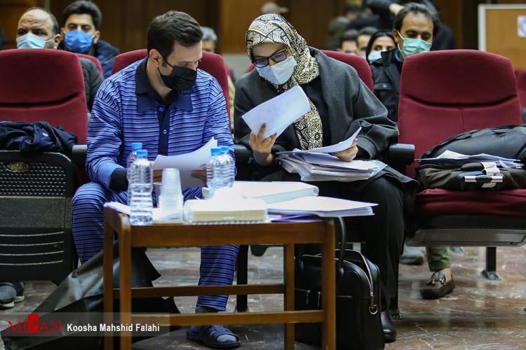 تصاویر اولین جلسه محاکمه حسن یاوری,عکس های دادگاه حسن یاوری,تصاویر دادگاه حسن یاوری