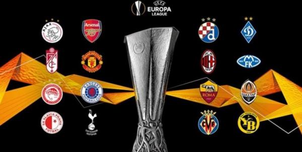 قرعه کشی مرحله یک هشتم نهایی لیگ اروپا 2021,نتایج قرعه کشی مرحله یک هشتم نهایی لیگ اروپا 2021