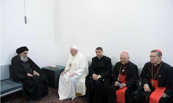 تحریم دیدار پاپ و آیت‌الله سیستانی,محمدرضا زائری